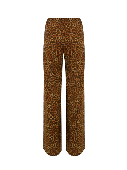 Pantalone Amalia in lurex leopardato Mc2 Saint Barth | AMALIA01433H LUREX CLASSIC LEO 11